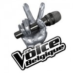 The Voice Belgique TVB logo une blanc The Voice Belgique TVB logo une blanc